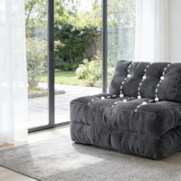 Boneless Cloud Modulares Ecksofa Komfortables Gepolstertes Modernes Schlafsofa-Set