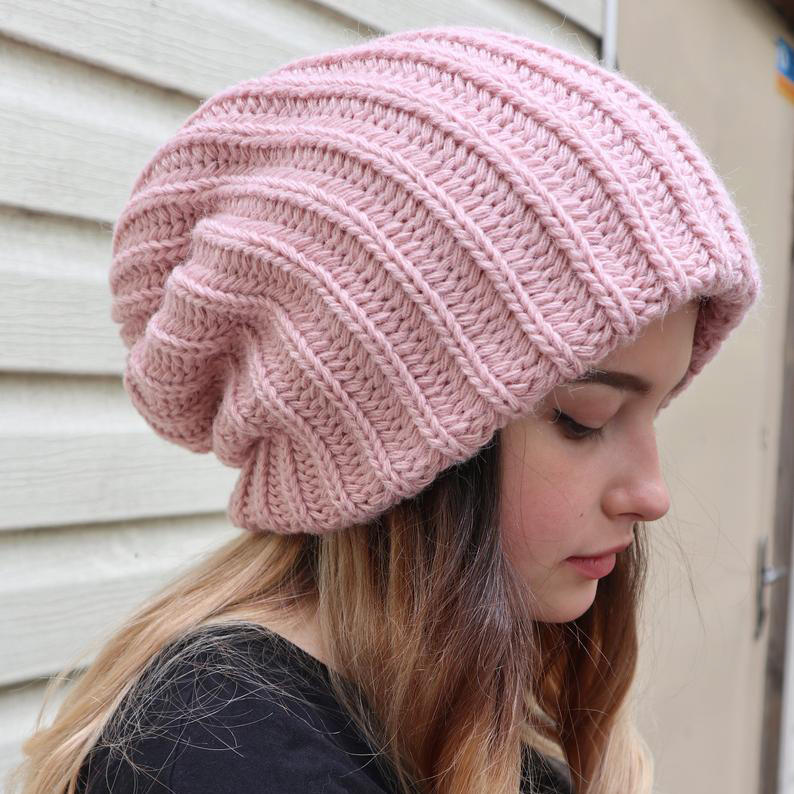 帽子 Y.A.R.N Knit Hat Y-Z Dreadlock Oversized Slouchy Chunky Cable Knit Hats