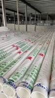 Tuyau en PVC résistant à la corrosion de qualité alimentaire, diamètre 2 4 6 8 10 12 pouces, 50 mm 75 mm 90 mm 110 mm, tuyaux de drainage en PVC plastique