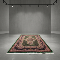 Pure Silk Hand Knotted Rug High Quality Modern Designer Carpet Premium Washable Non Slip Luxury for Bedroom Living Room Hotel