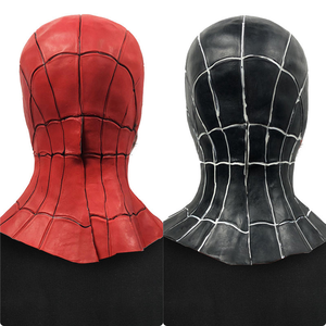 Haute qualité Cosplay fête Spider Man masques Latex visage couvre-chef Spiderman Masques Halloween Cosplay super-héros fête masques - Product Image 4