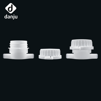 Bouchon à vis de 33 mm pour poche souple, écologique, durable, de qualité alimentaire, anti-fuite, réutilisable, grand format, pour shampoing, Danju
