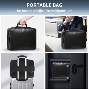 Sac à documents ignifuge et résistant à l'eau de grande taille, fabriqué sur mesure par une usine BSCI, en tissu de fibre de verre, résistant au feu, pour le bureau ou la maison - Product Image 6