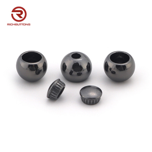 Stoppeur de cordon en métal de luxe 4 mm, design personnalisé, logo de marque, stoppeur de cordon de vêtement - Product Image 3