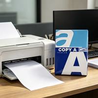 Papier de bureau multifonctionnel A4, papier de copie et de dessin, papier de base électrostatique 80G double face, Shandong, 1 rame