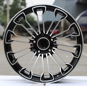 Nuevo Diseño Clásico Personalizado, Ruedas Forjadas de Aluminio 6061 de 16-26 Pulgadas, 35mm-40mm-30mm-25mm-20mm ET, Negro Brillante, Ajuste Universal - Product Image 1