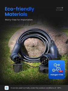 Nouveau câble de charge EV durable 16A Type 2 3,6 kW monophasé 10 m, prise autonettoyante standard UE, chargeur rapide pour véhicule électrique - Product Image 4