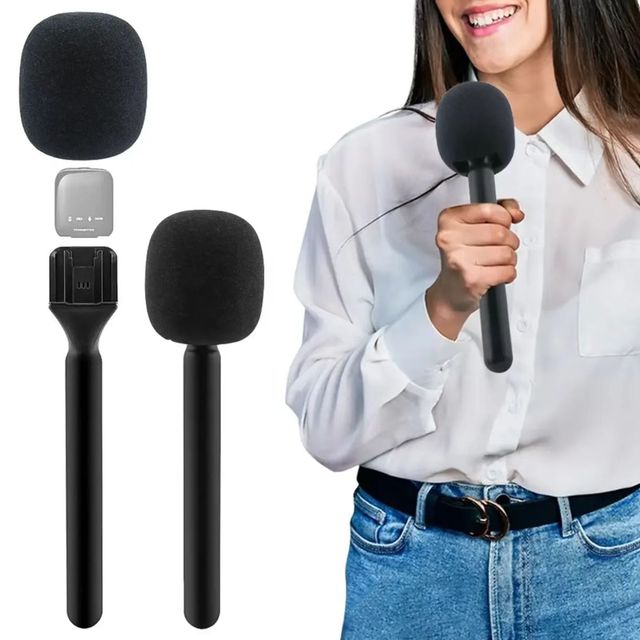 Professional Wireless Lavalier Microphone With Voice Amplifier Lightweight FCC For Teacher Preaching Training Conference