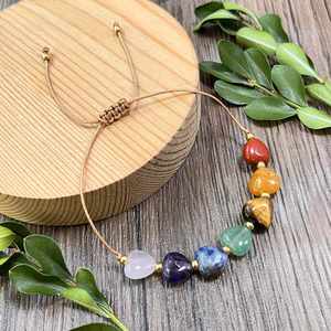 Pulsera de Piedra Natural con Cuentas de Vidrio Coloridas, Calidad de Estudio de Yoga, Potencial de Marketing Viral, Descuento por Volumen - Product Image 4