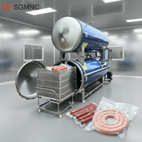 Stérilisateur à autoclave Sange 500 bouteilles/heure, chauffage à la vapeur 135°C, fonction automatique pour bouteilles de lait, de lait frappé et de PP, en acier inoxydable 304