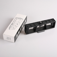 Support rotatif à 360 degrés, Clip de support pliable pour téléphone portable avec trois vis de fixation 1/4