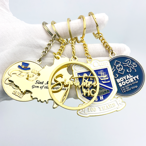 Llavero Personalizado de Fábrica al por Mayor, Diseño 2D 3D, Esmalte Suave, Logotipo Personalizado, Llavero de Aleación de Zinc - Product Image 2