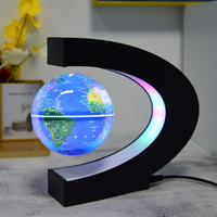 Globo Terráqueo Magnético con Iluminación LED, Globo Terráqueo Giratorio Flotante, Adorno Tecnológico Novedoso para Decoración del Hogar y la Oficina, Regalos para Días Festivos