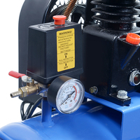 Kompresor Udara Portabel SPERAN Berpelumas 0.75Kw 1Hp 30L Silinder Tunggal Tipe Piston Motor & Mesin Penggerak Sabuk