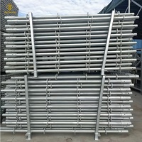 Système d'échafaudage Ringlock Jin Tielong à assemblage rapide, échafaudage marin en acier durable pour la construction navale