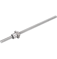 Vis à billes à haut coefficient de réduction de tension SFE2525 de qualité supérieure, diamètre 25 mm x déplacement 25 mm, avec écrou simple, entraînement linéaire à réponse rapide pour l'automatisation moderne