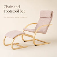 Fauteuil à bascule en bois massif, design moderne, haute qualité, pour chambre et salon, nouvelle mode, en bois courbé, vente chaude