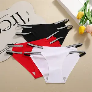 2024 New Design Breathable Seamless Thong PantiesStrap Thong Panties Invisible G String T-Back Lingerie For Women's Underwear