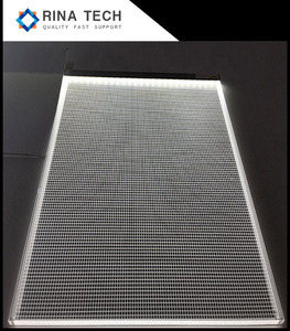 LGP PC PMMA PS MS sur mesure haute précision, dimensions 210x280mm 410x550mm 620x820mm 800x700mm pour l'éclairage des vitrines de musée - Product Image 4