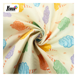 Tissu imprimé numérique 100 % coton à motifs de dessins animés, personnalisable, écologique, vente en gros directe d'usine chinoise - Product Image 2