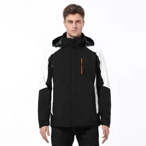 Topgear high performance thermal windbreaker waterproof 3 in 1 detachable men's and woman's jacket in winter