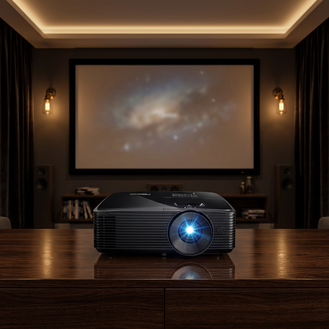 Optoma HD146X High Brightness 3600 lumens 3D Projector 25000:1 Contrast Home Entertainment