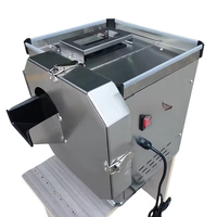 Machine automatique professionnelle pour la découpe de viande, légumes et fruits en bandes pour restaurants et hôtels