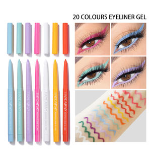 Haute Pigment Étanche <span class=keywords><strong>Maquillage</strong></span> Eyeliner Stylo 20 Couleurs Longue Durée Gel <span class=keywords><strong>Eye</strong></span> <span class=keywords><strong>Liner</strong></span> Stylo Rétractable <span class=keywords><strong>Maquillage</strong></span> Des <span class=keywords><strong>Yeux</strong></span> Stylo Mat Eyeline - Product Image 2