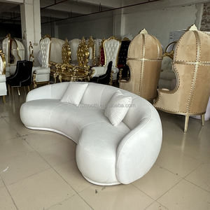 أثاث غرفة نوم بيضاء للوافدين الجدد ديكور زفاف عريس العروس خلفية مسرح زفاف لوفيسات بيضاء - Product Image 1