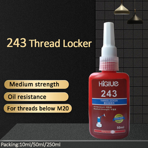 50ml 243 màu xanh chất lỏng kỵ khí dính chủ đề Locker threadocker vít keo cho các loại hạt bu lông đinh tán khóa - Product Image 6