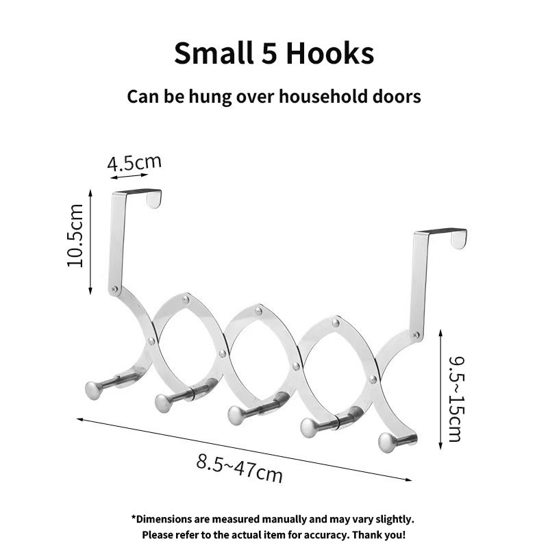 Argent Petit 5 Hameçons