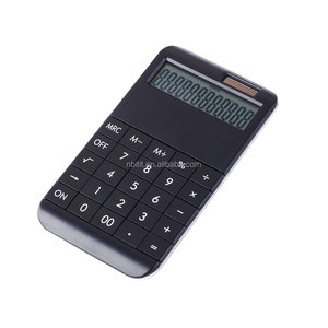 Bonne qualité populaire double <span class=keywords><strong>puissance</strong></span> 12 chiffres calculatrice de bureau écran LCD pour les étudiants - Product Image 1