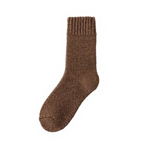 SASPORTS LEAGUE New <b>Winter</b> Women Crew <b>Socks</b> Breathable Cotton Bow Decoration Warm Standard <b>Thickness</b> Knitted Solid Pattern - Product Image 4