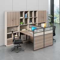 Bureau en bois moderne et simple Bureau à domicile Chambre à coucher Table d'ordinateur en fer Tiroir Petits espaces Utilisation en gros Panneau de meubles en bois