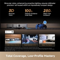 Robot Vacuum Cleaner Dreame X60 Max Ultra Terbaru 212F Mop Self-Cleaning 35000Pa All-in-One Station Hotel Sweeping
