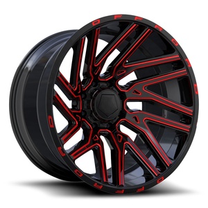 Rueda de Aleación Todoterreno 4x4 de 22 Pulgadas 22x12 6x139.7 6x135 -44 Offset Negativo Cóncavo para gmc sierra silverado suburban tahoe - Product Image 2