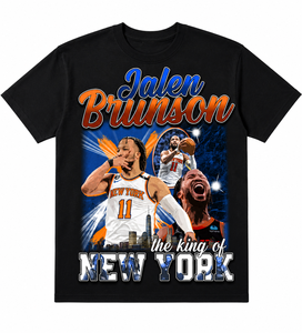 <span class=keywords><strong>Camiseta</strong></span> de Hombre con Gráfico Vintage de <span class=keywords><strong>Baloncesto</strong></span> de los <span class=keywords><strong>New</strong></span> <span class=keywords><strong>York</strong></span> <span class=keywords><strong>Knicks</strong></span> de Jalen Brunson en PNG de Alta Calidad - Product Image 3