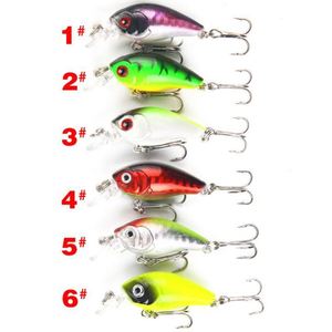 Señuelo de Pesca Flotante de Superficie de 4.5cm/3.8g, 7 Colores, de Plástico Duro, Artificial, para Lubina, Pescado de Lago, Agua Salada, Salmón, Venta al Por Mayor - Product Image 2