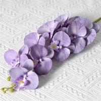 Arrangements floraux de mariage violets, style Monet, bouquets de fleurs artificielles en soie, centres de table décoratifs 3D
