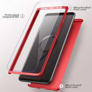 360 Full Cover Shockproof Phone Case For Samsung Galaxy S9 S8 S7 Note 9 8 S10 Lite J4 J6 <span class=keywords><strong>A6</strong></span> Plus J8 A9 A7 A8 2020 J5 J7 Prime - Product Image 1
