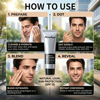 BB Cream Pria Private Label SPF 15 Foundation Full Coverage Oil Control Natural Finish Hydrating