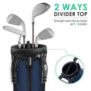Bolsa de <span class=keywords><strong>Golf</strong></span> Mini Resistente y Ligera, Tipo Pencil Bag, con Correa de Hombro Acolchada, Azul, para Caminar, para Par 3 - Product Image 2