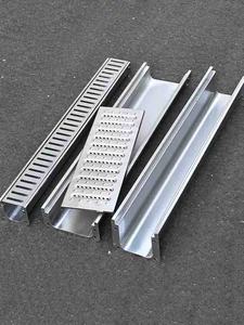 ถาดระบายน้ำสแตนเลส 304 316 แบบกำหนดเอง สำหรับรางระบายน้ำรูปตัวยู ใช้ในครัว ลานบ้าน และท่อระบายน้ำถนน - Product Image 2