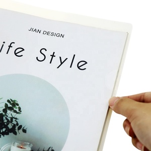 Văn phòng A4 rõ ràng nhựa trong suốt 1.0cm thư mục tập tin với đầy màu sắc Rod 18C Chất lượng cao báo cáo thư mục tập tin - Product Image 2