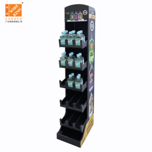 5 Tiers Retail Drink Bottle Supermarket Beverage Beer Can Wine Soft Drink Display Stand Plastic Display Rack