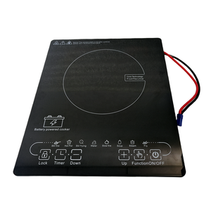 New duy nhất Battery Powered điện thương mại năng lượng mặt trời DC 24V/48V Bếp cảm ứng thông minh Lẩu Bếp - Product Image 3