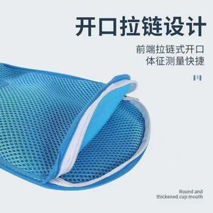 Guantes de sujeción transpirables con cierre de cremallera para protección de manos de pacientes mayores - Product Image 5