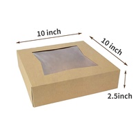 Boîte Pâtissière Pop-Up Automatique en Carton Blanc pour Vente en Gros – Boîte Personnalisée pour Biscuits, Gaufres, Cupcakes, Donuts, Gâteaux