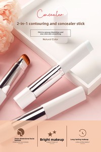 Barra de Maquillaje Doble Punta OEM/ODM: <span class=keywords><strong>Corrector</strong></span>, Iluminador y Contorno con Tira Rosa para Rostro - Product Image 2