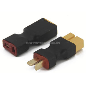 Xt60 זכר/נקבה ל t תקע מחבר מתאם עם pa66 & פליז עבור רחפנים rc - Product Image 2